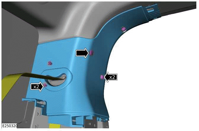 C-Pillar Trim Panel - 90